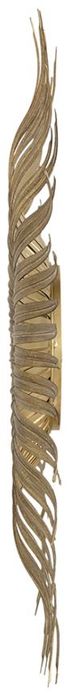 A & B Home Rhys Gold Sunburst Wall Mirror-4