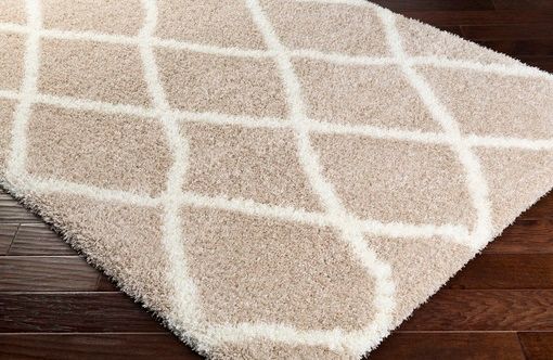 Surya Cloudy Shag Khaki 8'x10' Area Rug-2