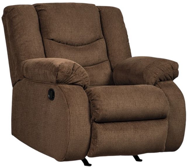 Signature Design by Ashley® Tulen Chocolate Manual Rocker Recliner