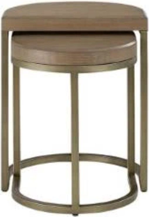 Bernards Elure Latte Bridges Nesting Tables-1