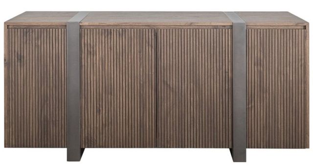International Furniture Direct Haab Brown Console-2