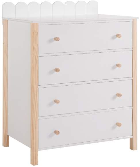 Powell® Millie Kimberly Natural/White Youth Chest of Drawers-0