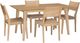 Powell® Cosgrove 5-Piece Natural Dining Set-0