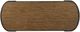 Hammary® Olmsted Rustic Oak Oval Counter Table with Black Base-4