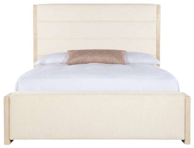 Hooker® Furniture Westwood Polished Limestone/Trendy Snow California King Panel Storage Bed-2