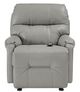 Best® Home Furnishings Customizable Dewey Leather Power Swivel Glider Recliner-1