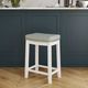 Linon Claridge Light Gray/White Counter Stool-1