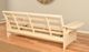 Kodiak Furniture Phoenix Linen Charcoal/Antique White Full Futon with Mattress-3