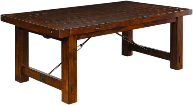 Sunny Designs™ Tuscany Vintage Mocha Dining Extension Table-0