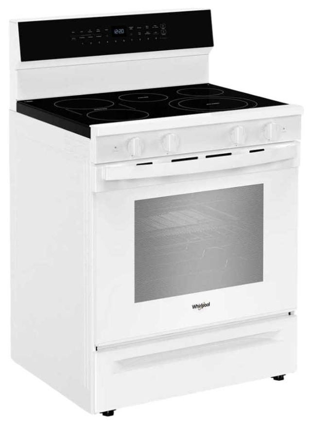 Whirlpool® 30" White Freestanding Electric Range -2