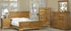 Vokes Furniture Louis Rustique Queen Panel Bed-1