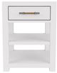 Riverside Furniture White Caps Chairside Table-1