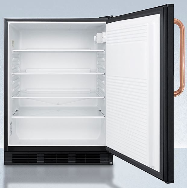 Accucold® by Summit® 5.5 Cu. Ft. Black Under the Counter Refrigerator-2