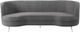 TOV Furniture Flare Grey Tweed Sofa-1