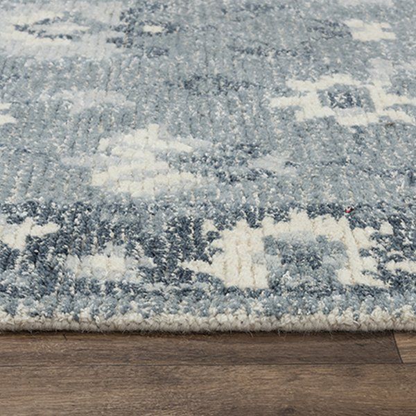 Rizzy Home Serena Blue 5'x8' Rectangular Rug-4