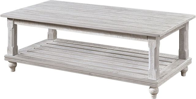 New Classic® Home Furnishings Cade 3-Piece White Occasional Table Set-2