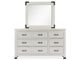 Magnussen Home® Harper Springs Silo White Landscape Mirror-1