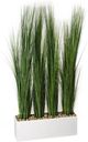 D&W Silks Artificial Tall Onion Grass Screen 6.5'-0