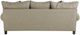 Craftmaster® Customizable Craftmaster Essentials Set-Back Paneled Roll Arm Sofa-4