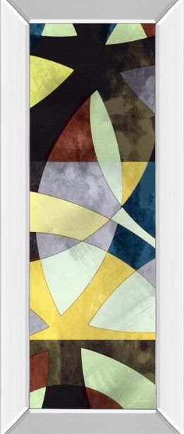 Classy Art Elliptic Path I By James Burghardt Mirror Framed Wall Art-0