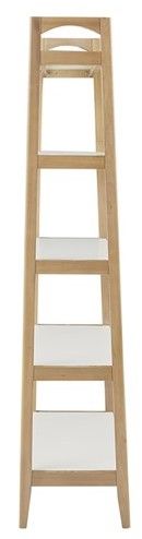 Ollix by Madison Park Parker Off-White and Natural Shelf or Bookshelf-2