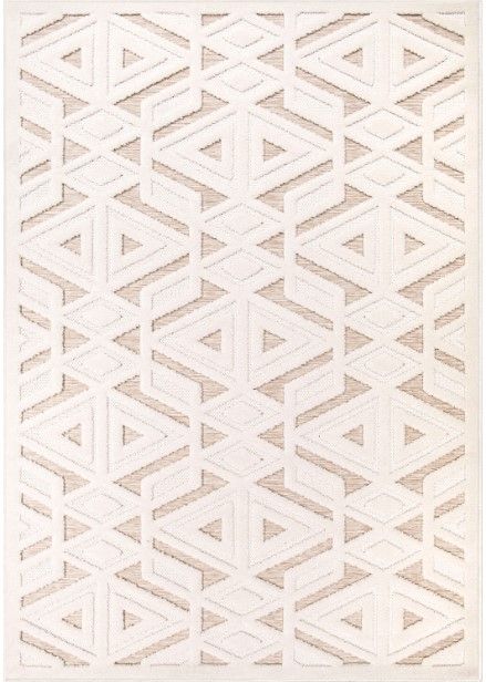 Orian Crochet Westgate Natural Driftwood 5'x8' Area Rug-0