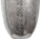 A & B Home Chrome/White Table Lamp-3