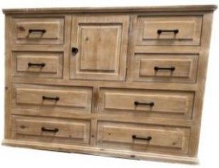 Million Dollar Rustic Ranch 4-Piece Native Pine Full Panel Bed Set-2
