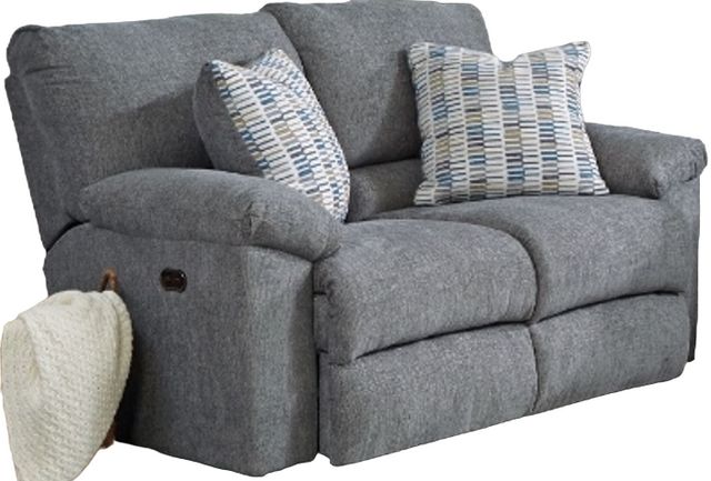 Catnapper® Tyler Stonewash Power Reclining Loveseat