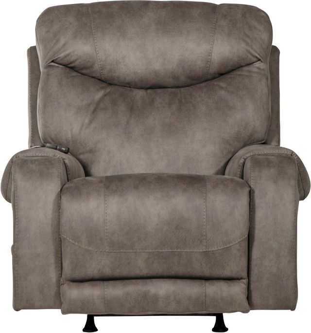 Catnapper® Recharger Charcoal Power Recliner with Power Headrests and Lumbar-1