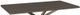 Amisco Customizable Asterisk 72" Rectangular Table with Metal Stand-1