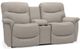 La-Z-Boy® James Muslin Power Reclining Loveseat with Console-0