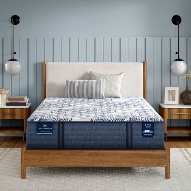 Serta® perfectsleeper Pro™ Geneva 13.5" Hybrid Firm Quilted Tight Top California King Mattress-1