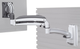 Chief® Kontour™ White K1S 1 Monitor Dynamic Height-Adjustable Slatwall Mount-1