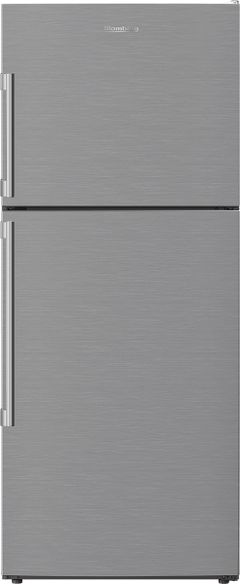 Blomberg® 28 in. 13.5 Cu. Ft. Stainless Steel Counter Depth Top Freezer Refrigerator