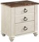 Signature Design by Ashley® Willowton 5-Piece Whitewash Twin Youth Panel Bed-4