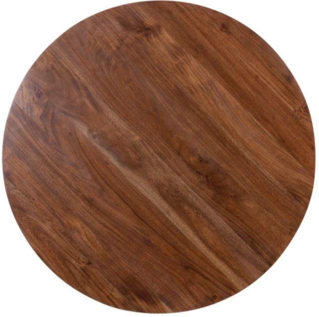 Porter International Designs Portola Walnut Round Dining Table-2