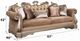 ACME Furniture Northville Antique Champagne/Brown Sofa-2