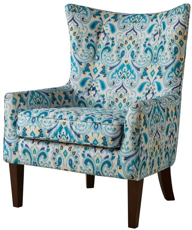 Olliix by Madison Park Multi Carissa Shelter Wing Chair-0