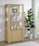 Coaster® Laurelton Light Oak Media Tower Cabinet-1