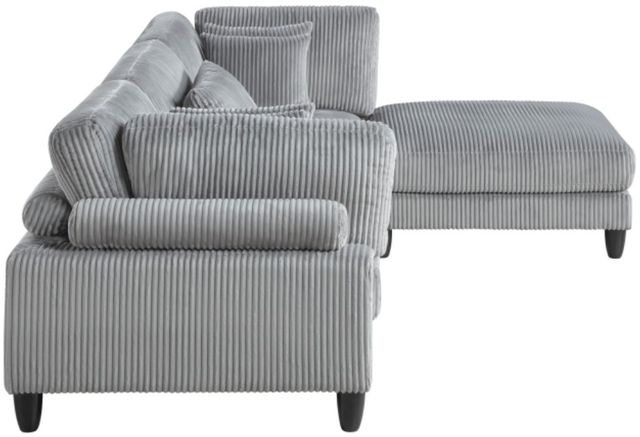 Homelegance® Robstown 4-Piece Gray Modular Sectional with Ottoman-3