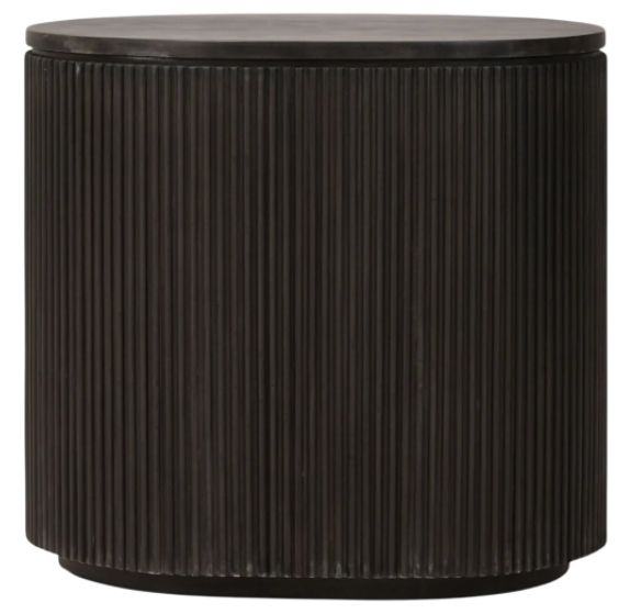Bramble Customizable Kraton Oval Bedside Table-4