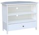 John Thomas Furniture® Destinations Mission Pure White Corner TV Stand-0