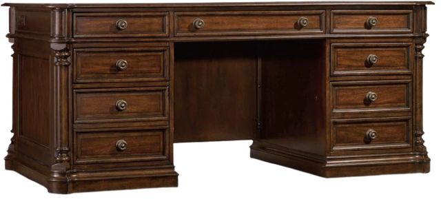 Hooker® Furniture Leesburg Mahogany Executive Desk-0