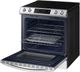 Samsung 30" White Glass Slide In Induction Range-4