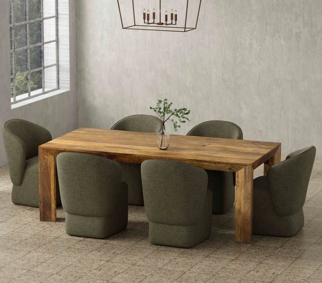 Parker House® Crossing Downtown Amber Rectangular Dining Table-1