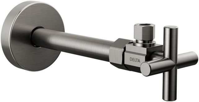 Delta Black Stainless Angled Supply Stop Valve-0