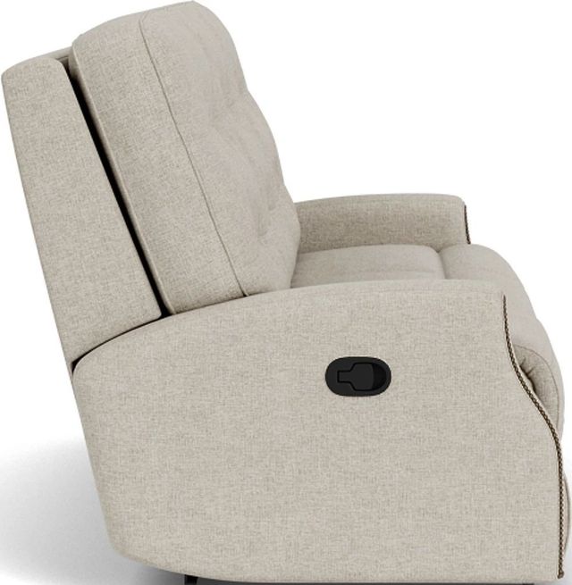 Flexsteel® Devon Silver Driftwood Reclining Sofa-2
