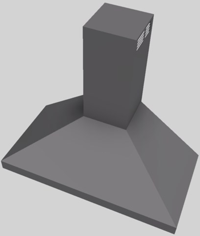 Vent-A-Hood® 42" Gunsmoke Wall Mounted Range Hood-1