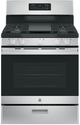 GE® 30" Stainless Steel Freestanding Natural Gas Range-0